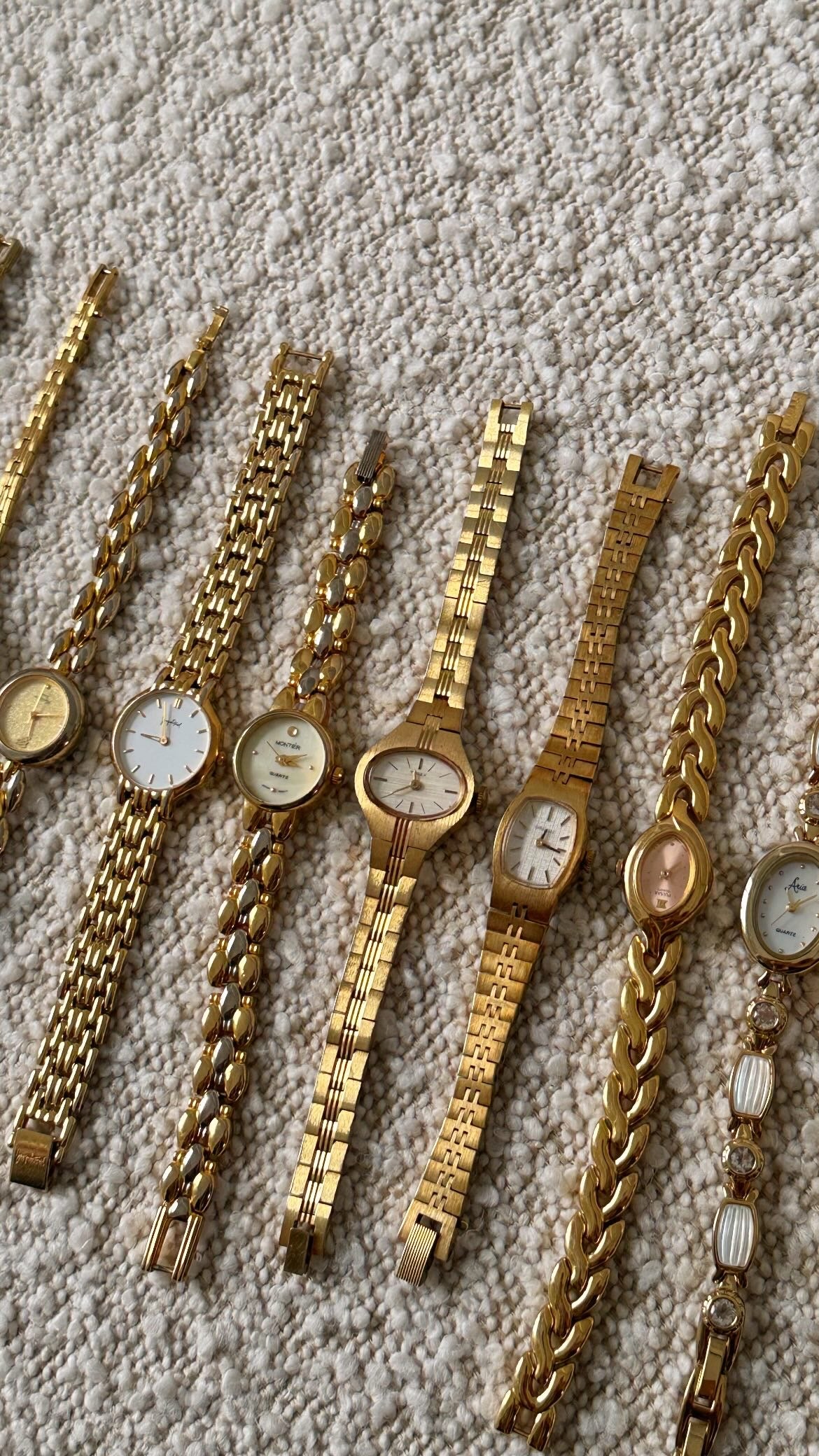 ✨ everyday gold watch